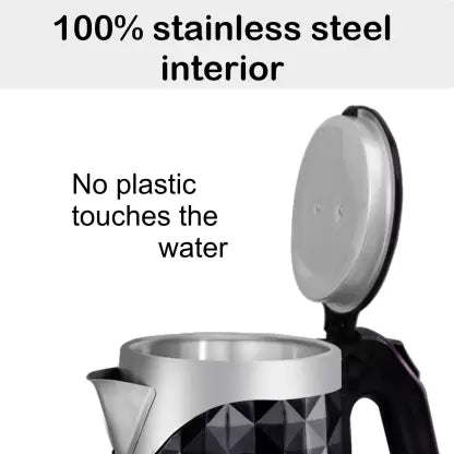 Inalsa Diamante Electric Kettle (1.8 L, Black) Inalsa Diamante Electric Kettle (1.8 L, Black)